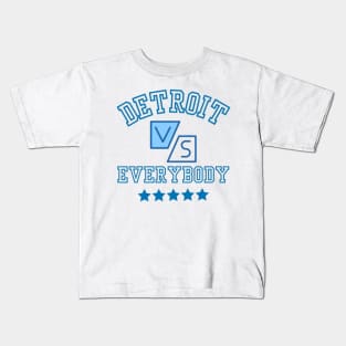 DETROIT LIONS VS EVERYBODY Kids T-Shirt